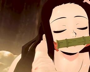 Nezuko Gets Fucked Hard - Hardcore Fuck